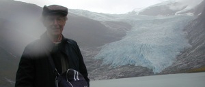 Gerard M. Foley at Engabreen Glacier, Norway